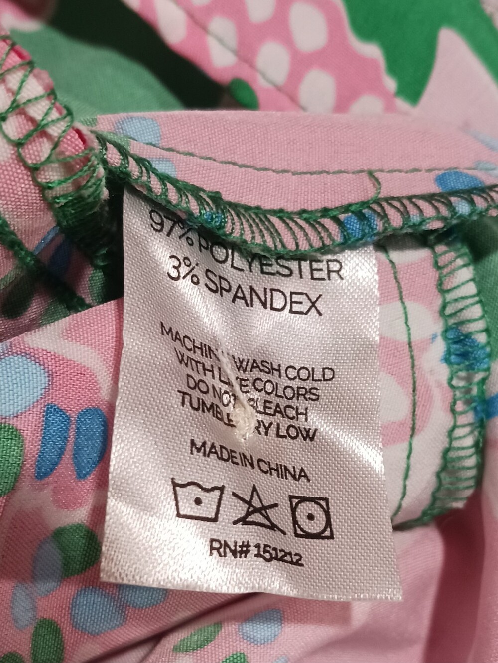 Mary Square Addison Bubble Sleeve Dress Lattice Trim - Picture 11 of 11